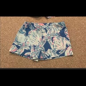 Lilly Pulitzer Girls Shorts Size 10 EUC!